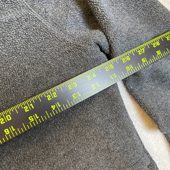 St. Johns Bay Mens 1/4 Zip Pullover Sweater By Sevenly Size 2XL Gray Fleece With - Picture 4 of 9